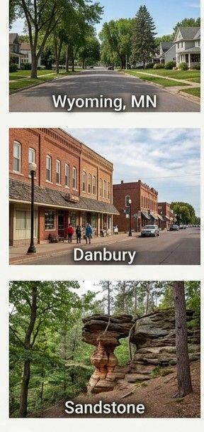 Wyoming, Danbury and Sandstone service areas